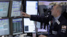 Specialist Frank Babino works on the floor of the New York Stock Exchange Tuesday, Feb. 21, 2012. The U.S. stock market has c
