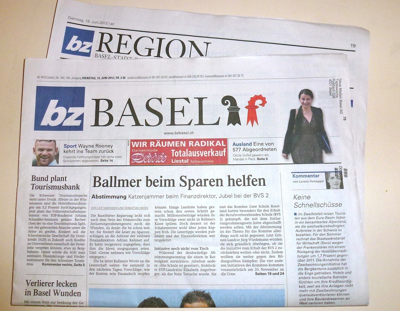 «bz Basel» Baut Redaktion Aus | TagesWoche