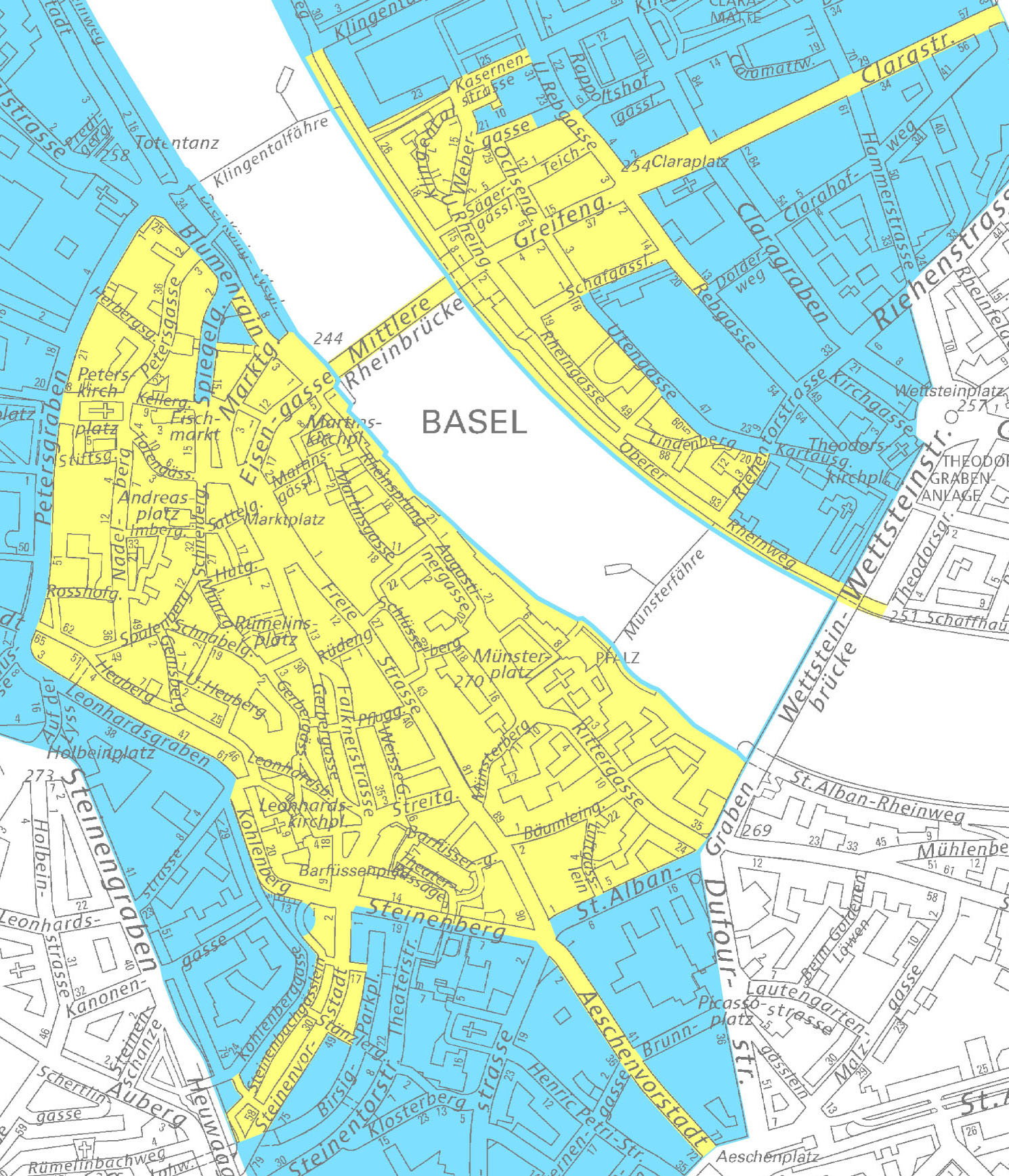 Basel Zone Die Altstadt von Basel wird autofrei | TagesWoche