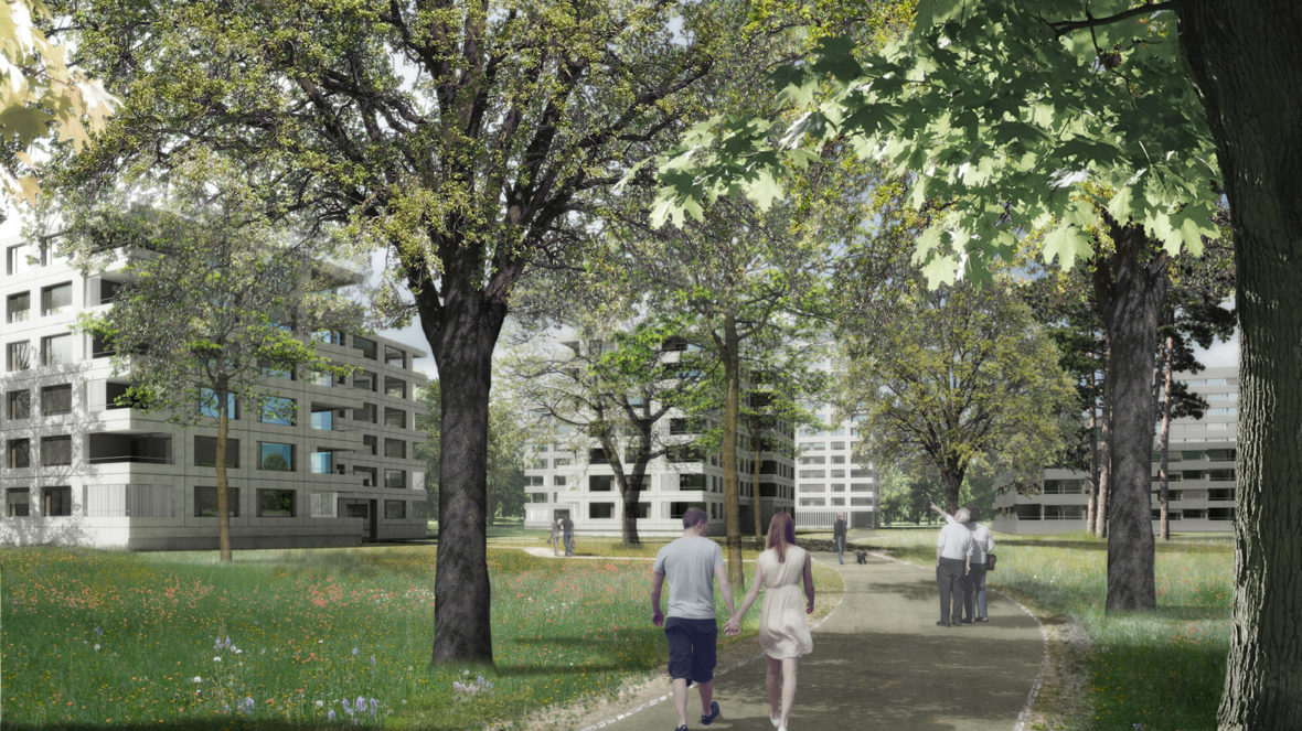 250 neue Wohnungen im Magnolienpark | TagesWoche