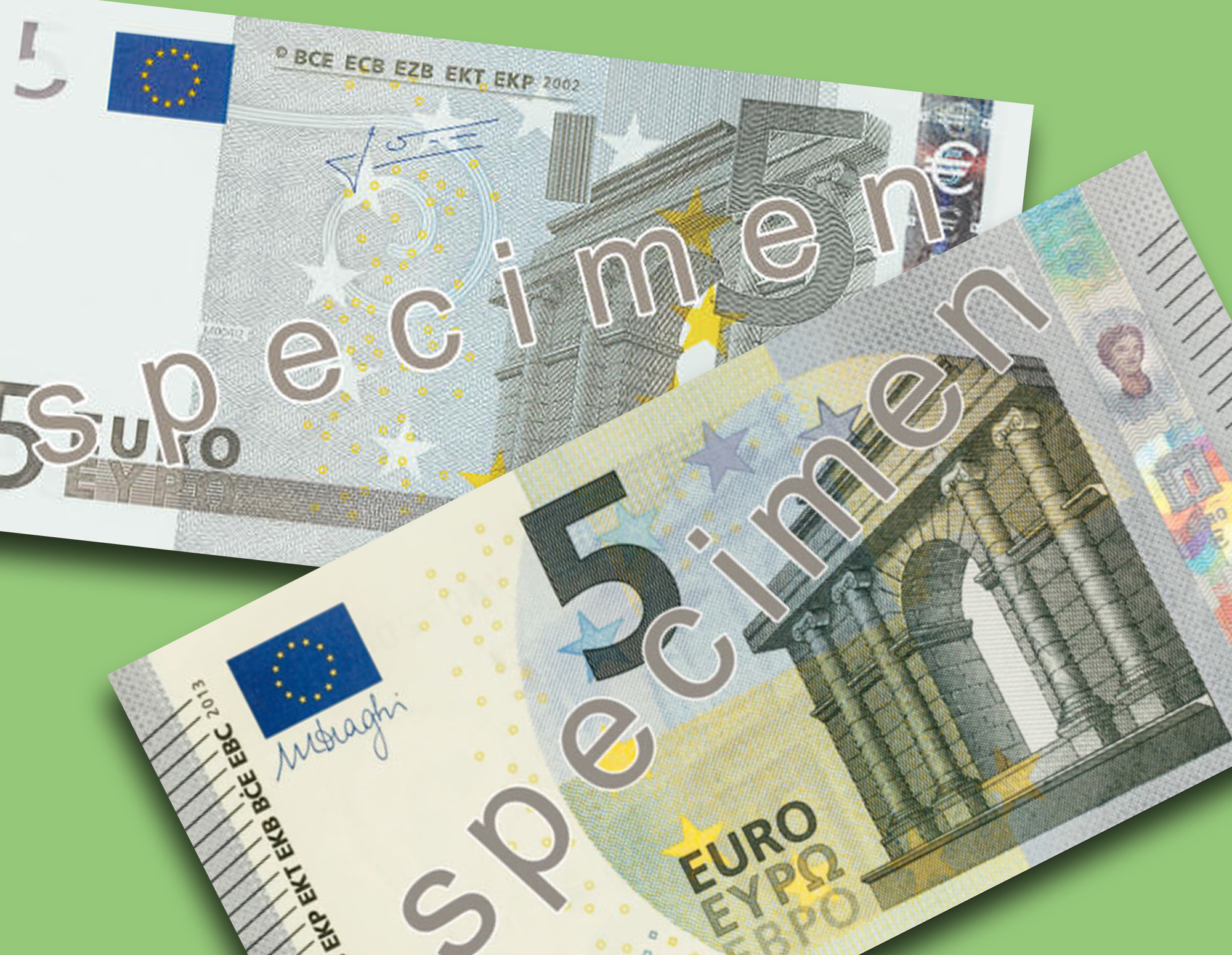 Die neue 5-Euro-Note | TagesWoche