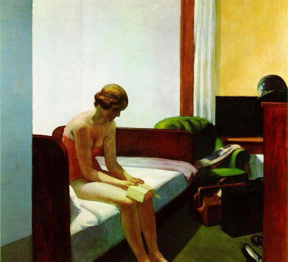 Edward Hopper. 'Hotel Room'