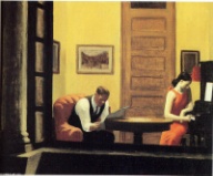 Edward Hopper. 'Room in New York'