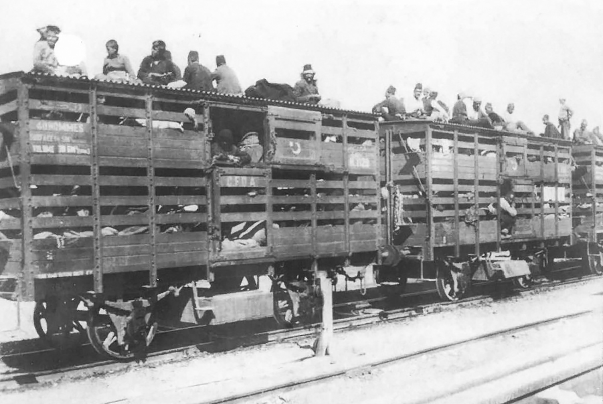 Armenier-Deportation, 1915.