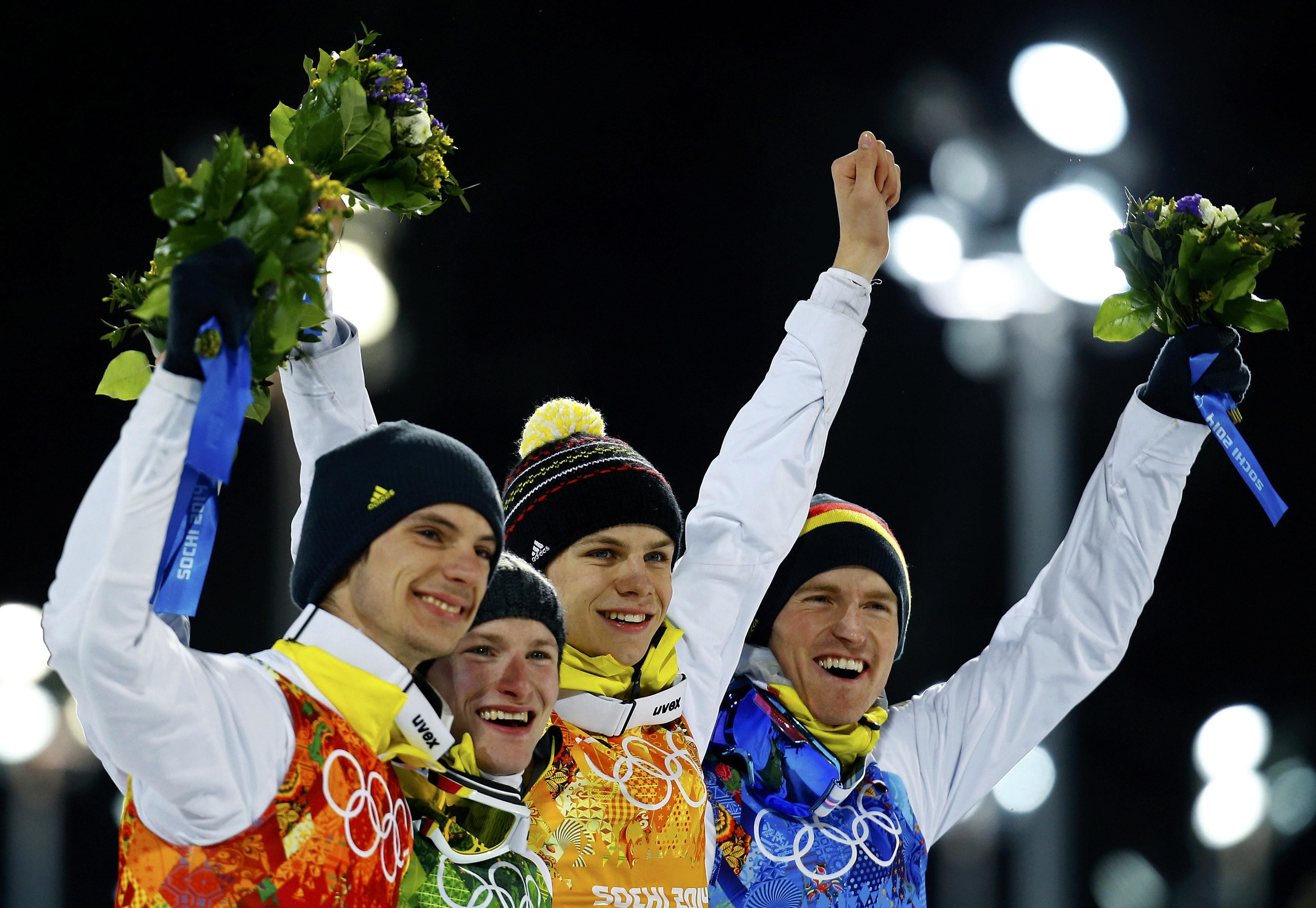 Deutschland gewinnt OlympiaGold im Teamspringen TagesWoche