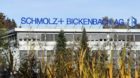 Logos der Stahlfirma Schmolz und Bickenbach AG und ihren Tochterfirmen in Emmenbruecke, aufgenommen am 11. April 2010. (KEYST