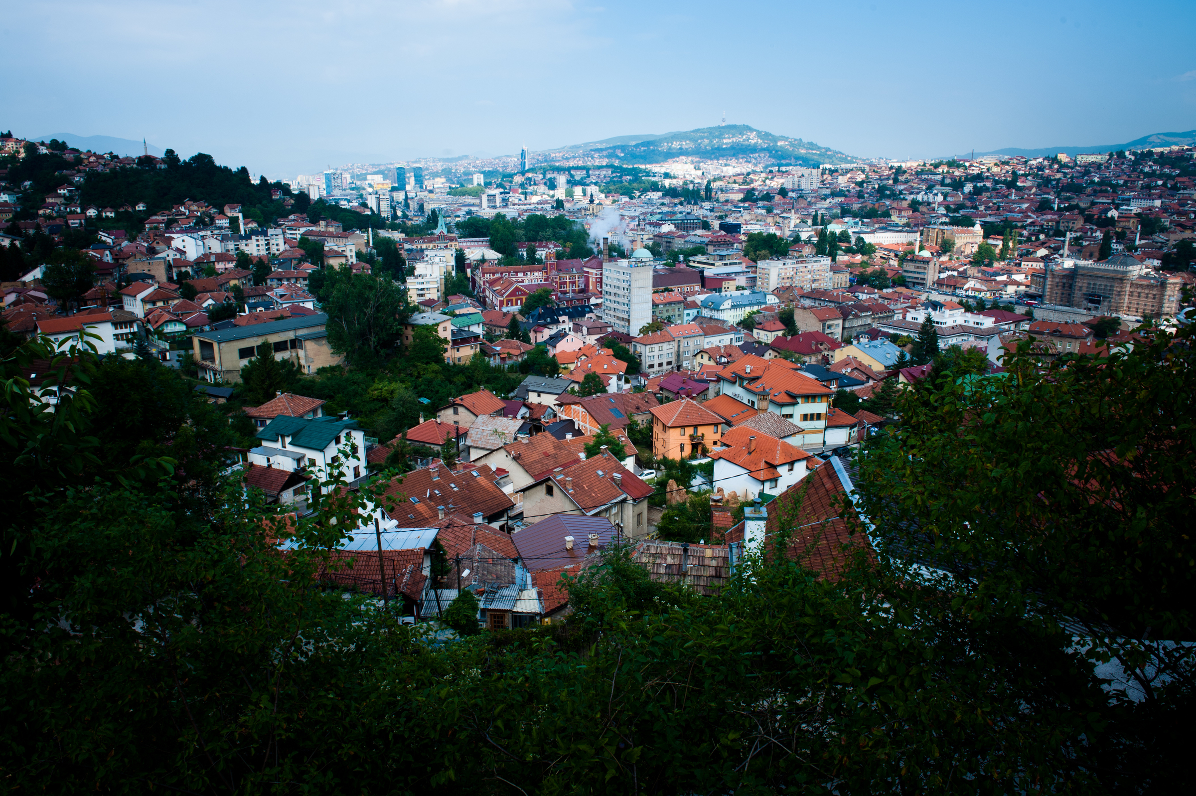 Sicht auf Sarajewo
