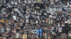 Homes stand in the Coroa slum in Rio de Janeiro, Brazil, Friday, June 27, 2014. Rio is one of many Brazilian cities hosting t