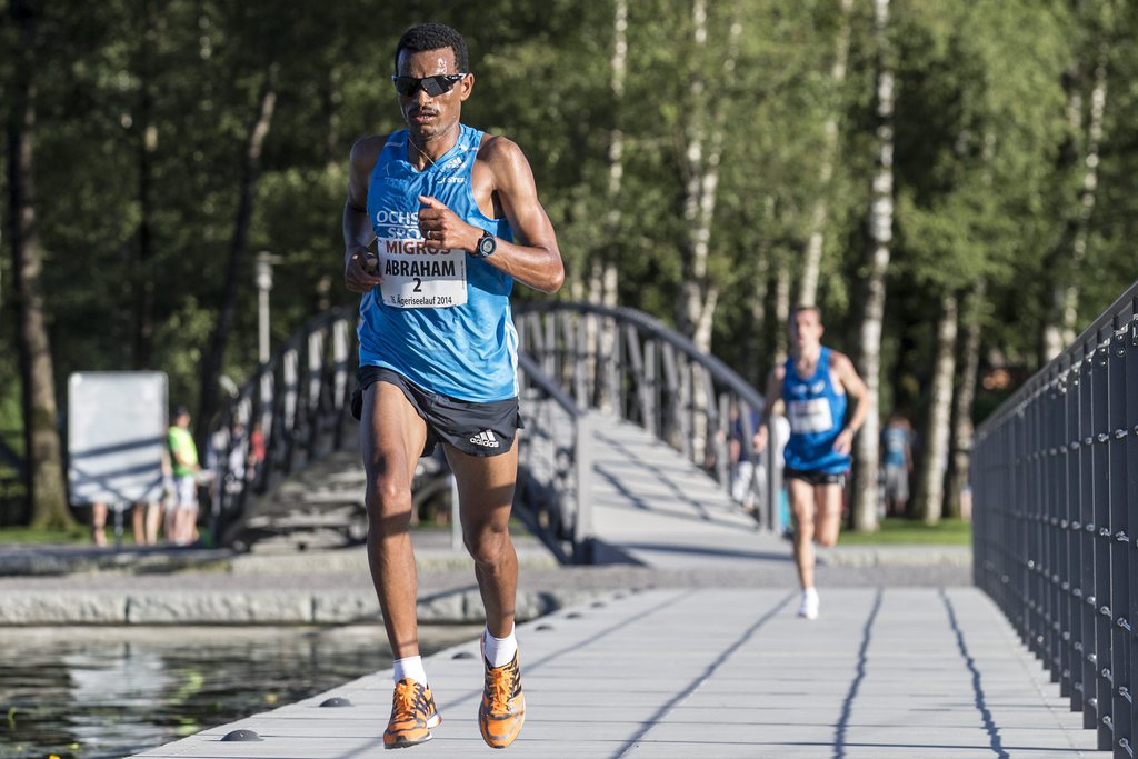 Rechtzeitig eingebürgert: Marathonläufer Tadesse Abraham, neben Viktor Röthlin die grosse Medaillenhoffnung an der EM in Zürich.