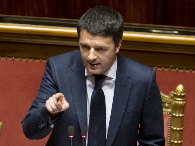 Matteo Renzi: Gelingt ihm die wirtschaftliche Wende nicht, dann wird er als «Ankündigungsminister» in Italiens Geschichte eingehen.