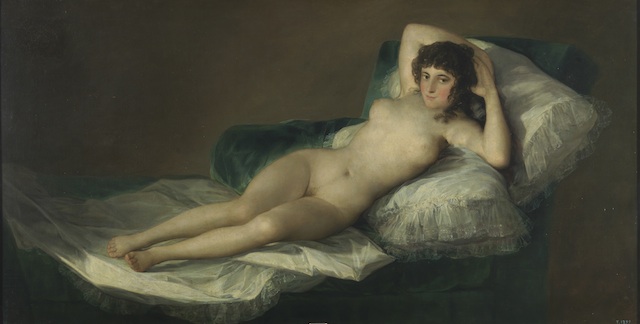 Francisco de Goya: «La maja desnuda».
