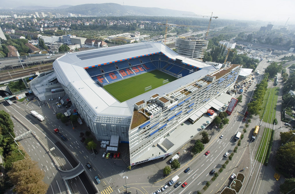 Austragungsort des Finalspiels der Europa League 2016, der St.-Jakob-Park.