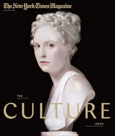 Lena Dunham als Venus Victrix auf dem Cover des «New York Times Magazine».