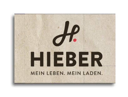 Markiert den Generationswechsel: das neue Hieber-Logo.