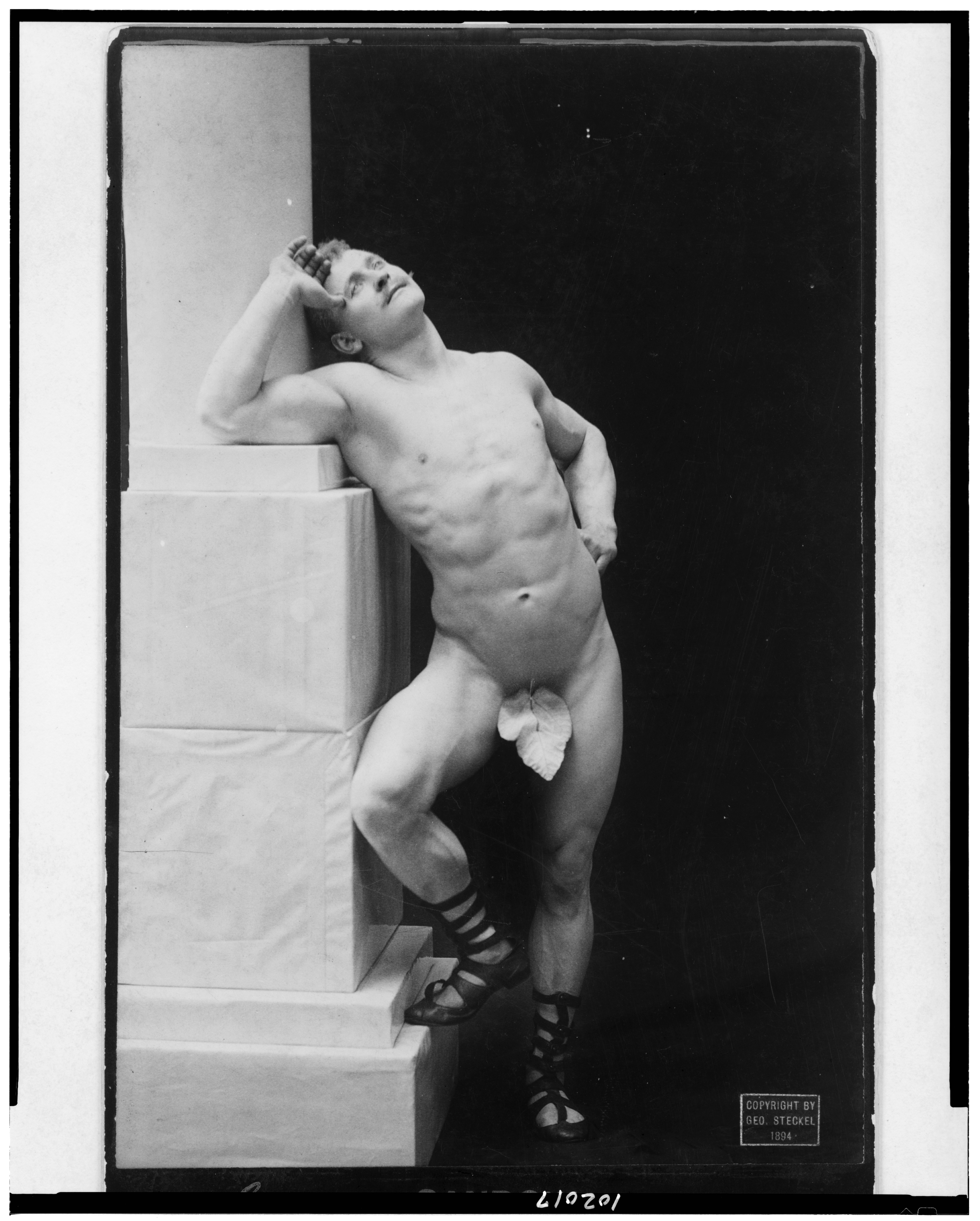 Welch eine Pose. Eugen Sandow im Jahr 1894.