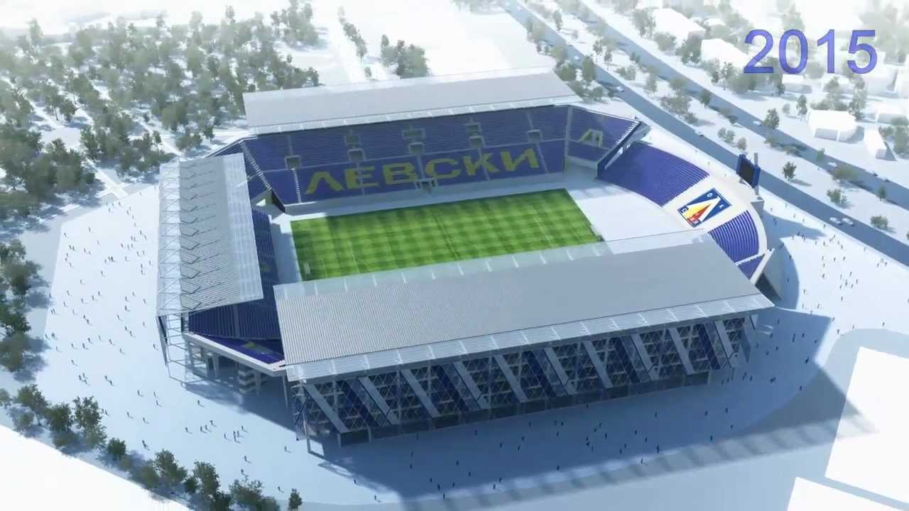 Grosse Träume: Modell eines neuen Stadions in Sofia.