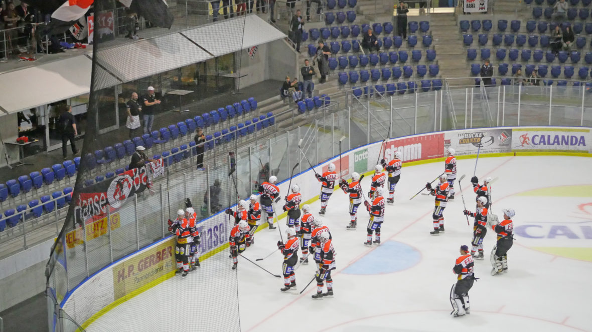 Der Goodwill der Fans und der erste Sieg des EHC in der St. Jakob-Arena ...
