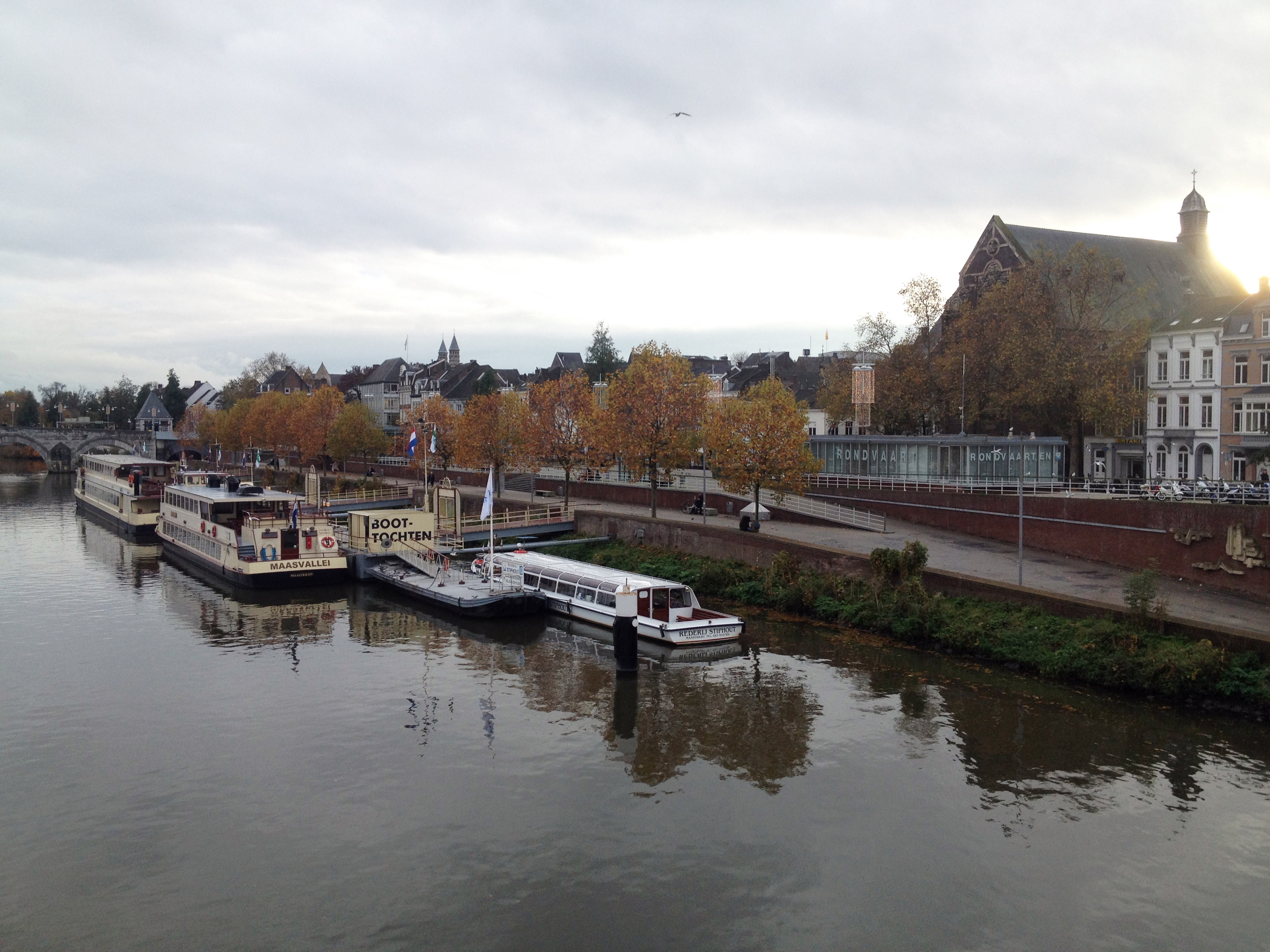 Auch während der kalten Jahreszeit ist Maastricht einen Besuch wert, die Stadt ist immer schön.