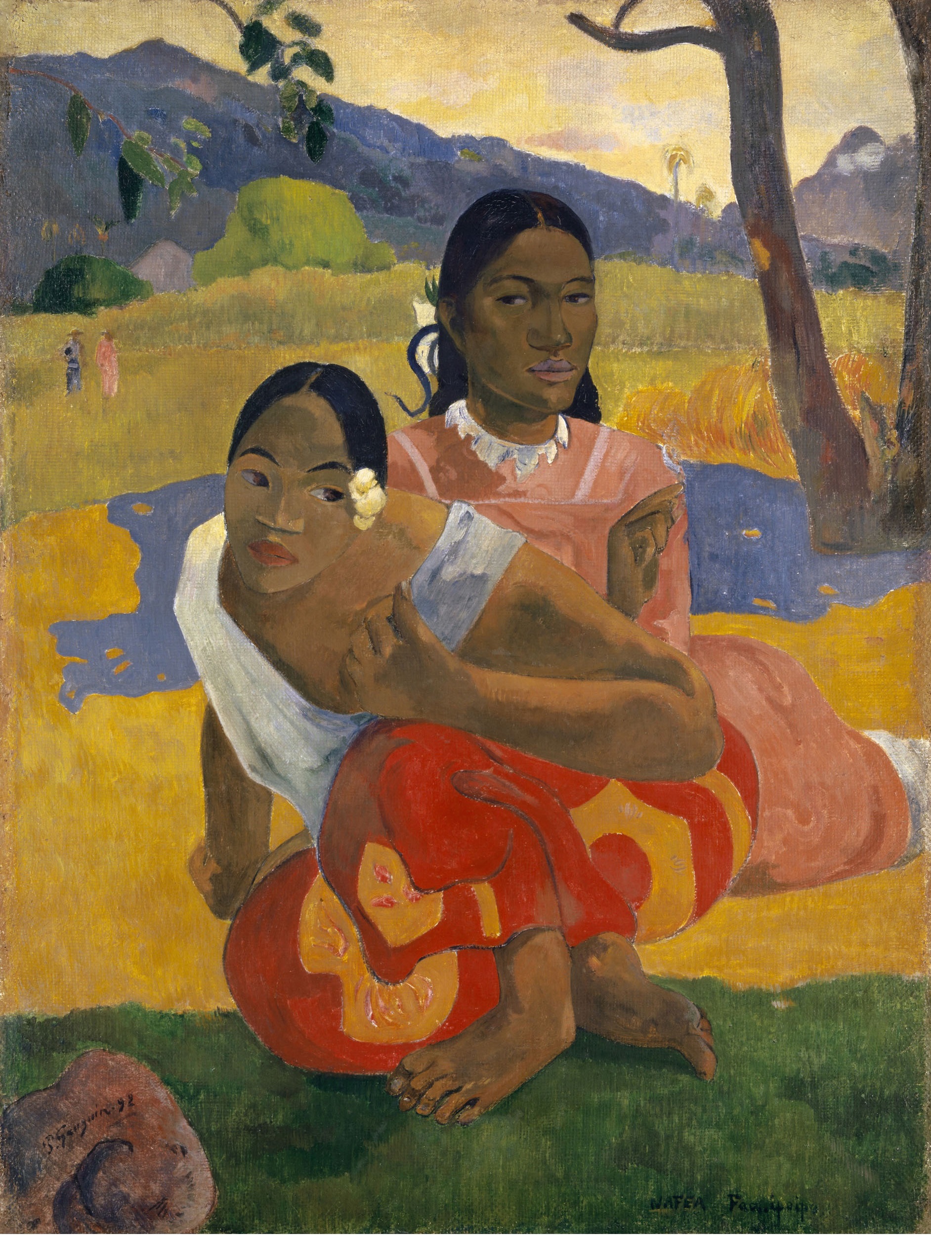 Gauguins «Nafea» hing 50 Jahre im Kunstmuseum bis es offenbar als teuerstes Bild aller Zeiten verkauft wurde.