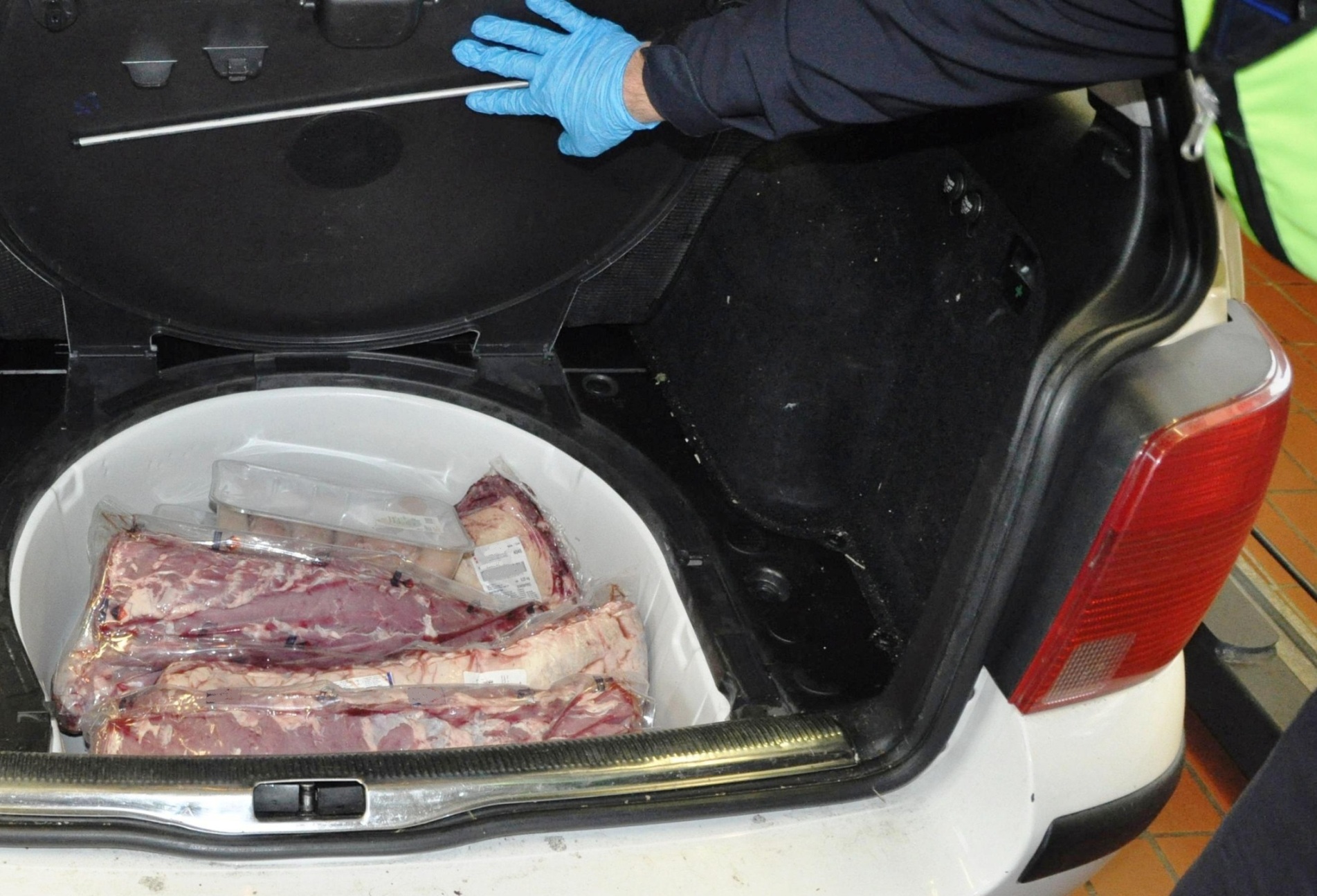 Am liebsten wird noch immer Fleisch geschmuggelt. 500 Kilogramm waren es an einem Stichtag im Januar 2015.