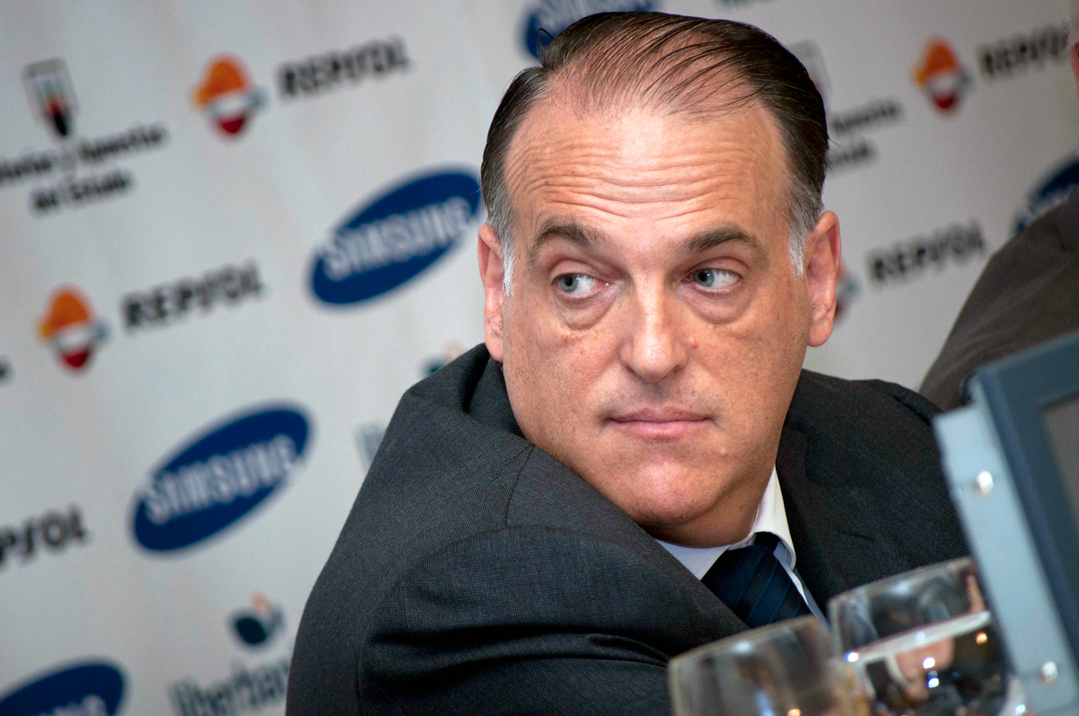 Umstrittene Figur: Spaniens Liga-Präsident Javier Tebas, der seinen Laden aufräumen will.