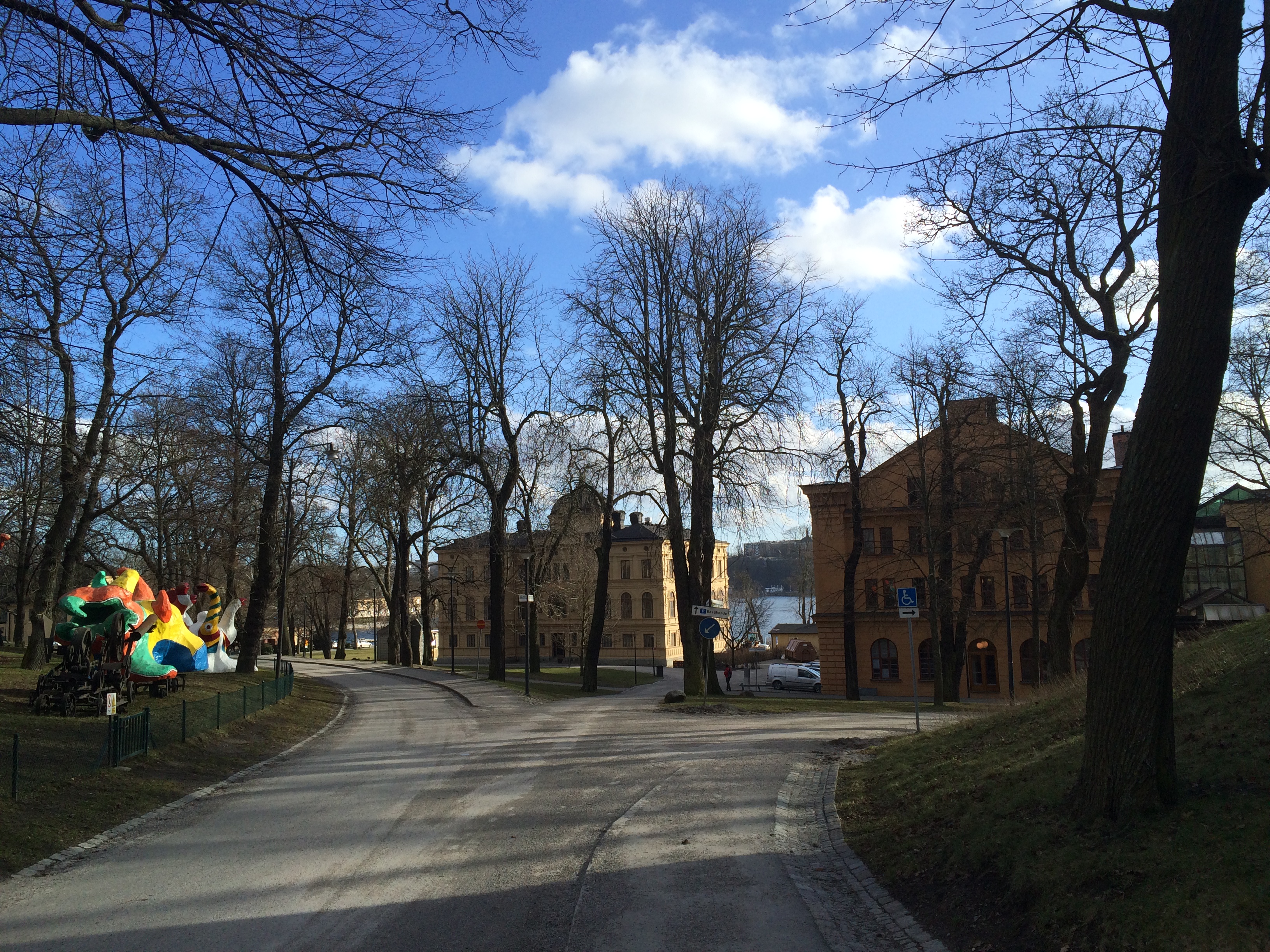 Wunderschön gelegen ist die Stockholmer Kunsthochschule auf der Insel Skeppsholmen.