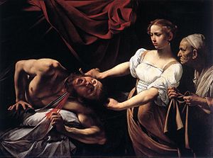 Ob sich das Gemälde «Judith and Holofernes» für Pastawerbung eingnet? 