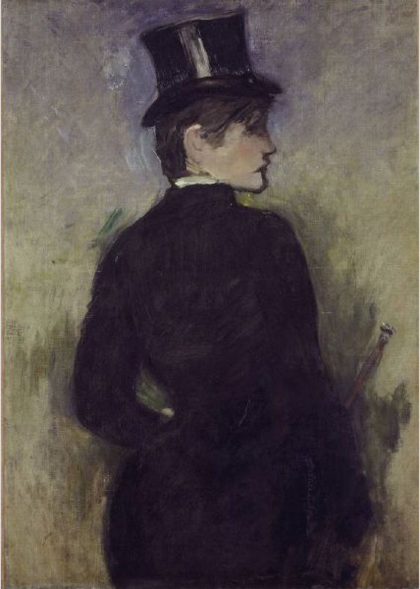 Die «Amazone de profil» von Edouard Manet wurde als Leihgabe abgezogen.