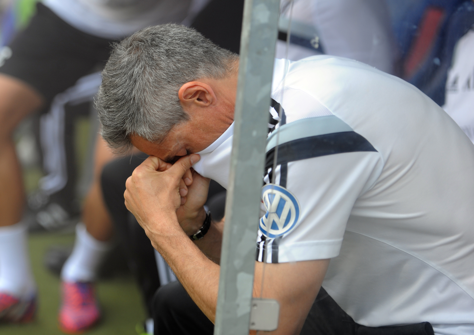 Nach einer erfolgreichen Saison der finale Tiefpunkt: Paulo Sousa während des verlorenen Cupfinals gegen Sion.