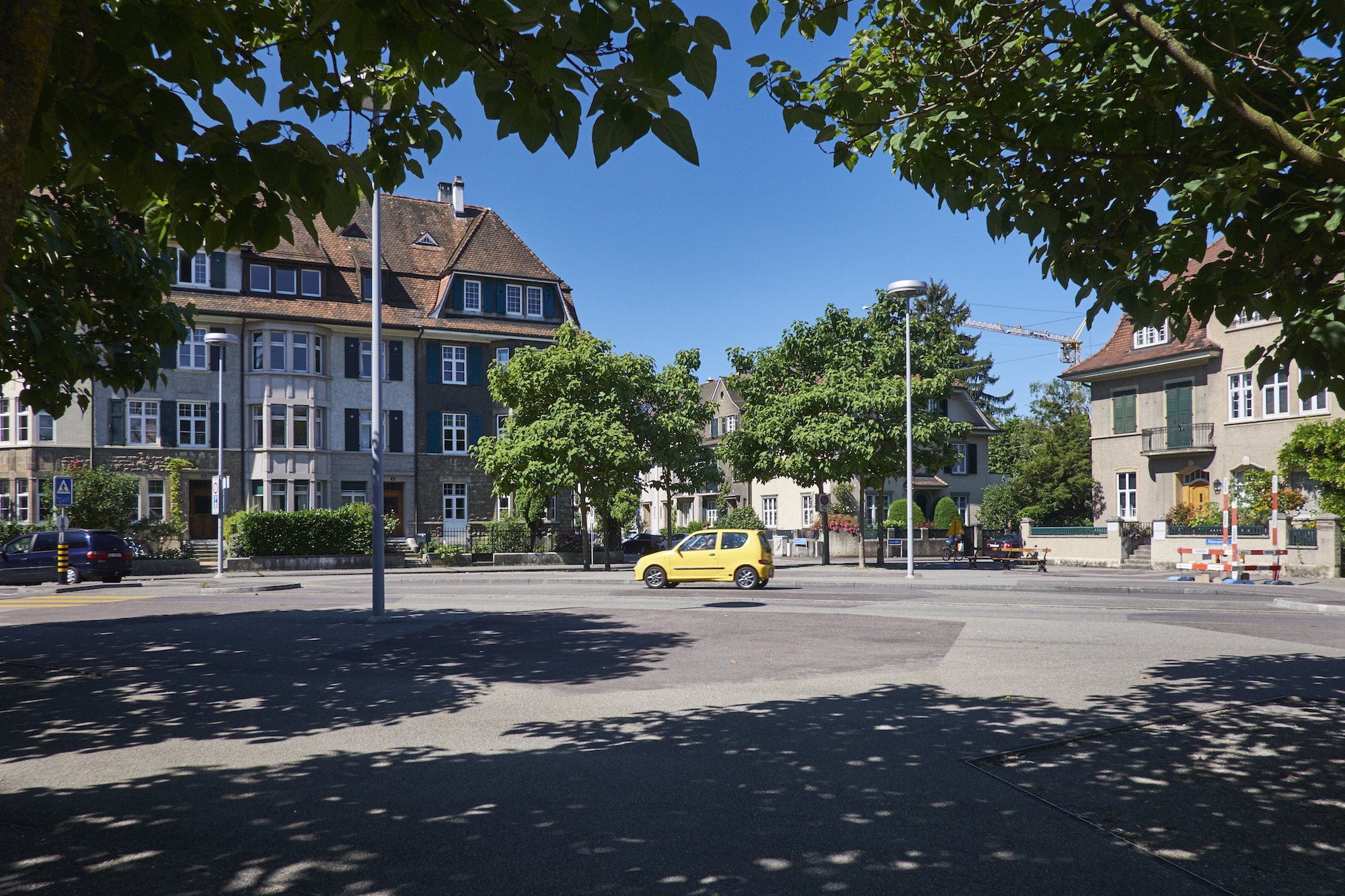 Die Strassenkreuzung Rütimeyerplatz wurde auch nach der Umgestaltung nicht zum richtigen Platz.