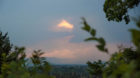 <p>Um etwa 18 Uhr sah es so aus, als würde sich das Gewitter über Basel entladen.</p>