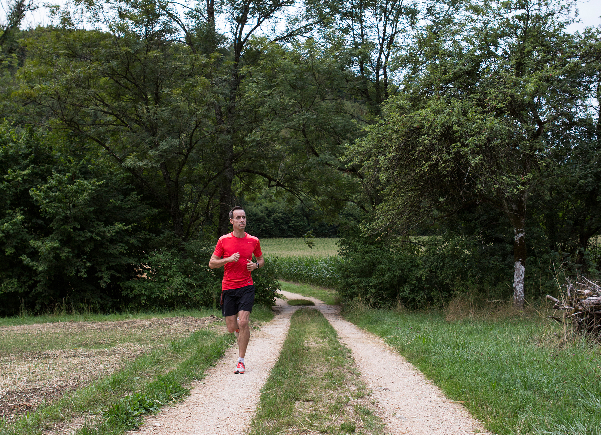Der Marathon naht. Die Läufe werden jetzt immer länger, am Wochenende rennt Lauber jeweils 27 Kilometer.