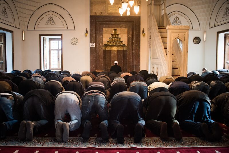 Einige Gläubige die diese Moschee in Kacanik, Kosovo besuchten, sind nun bei ISIS im Irak und Syrien