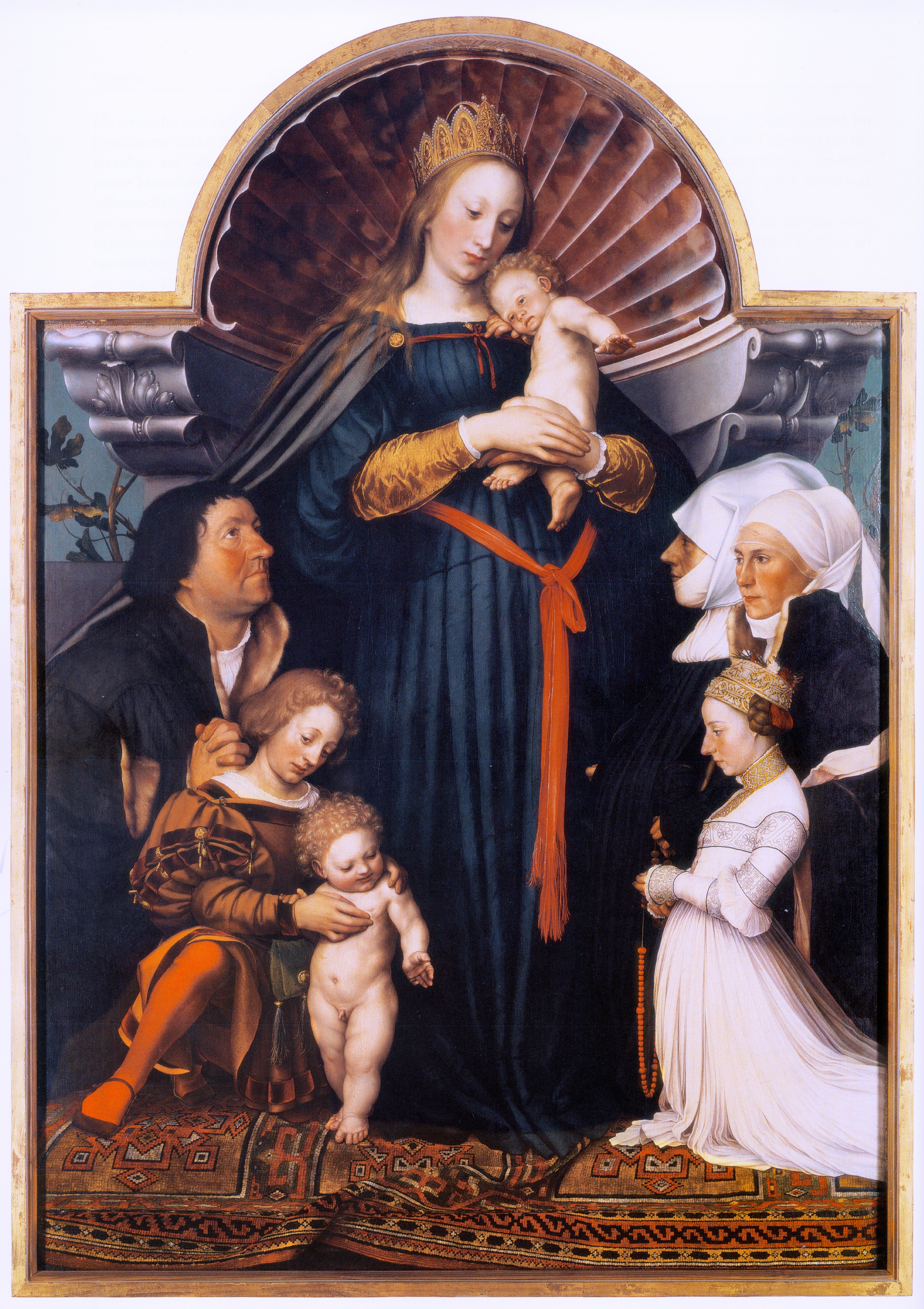 Die segensreiche «Madonna des Bürgermeisters Meyer» von Hans Holbein d. J.