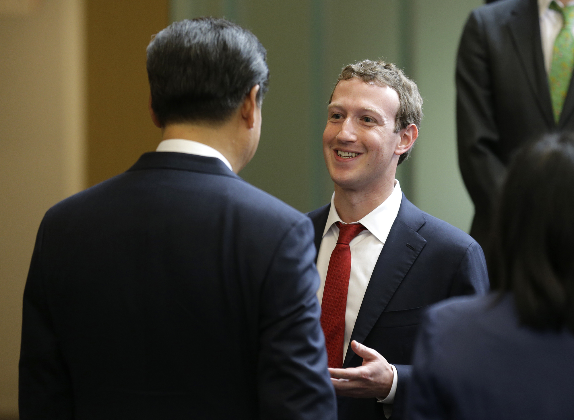 Der chinesische Präsident Xi Jinping und Facebook-Chef Mark Zuckerberg werden sich vielleicht bald handelseinig.