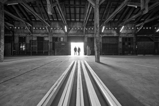 Eine neue Zwischennutzung in der alten Güterhalle class=