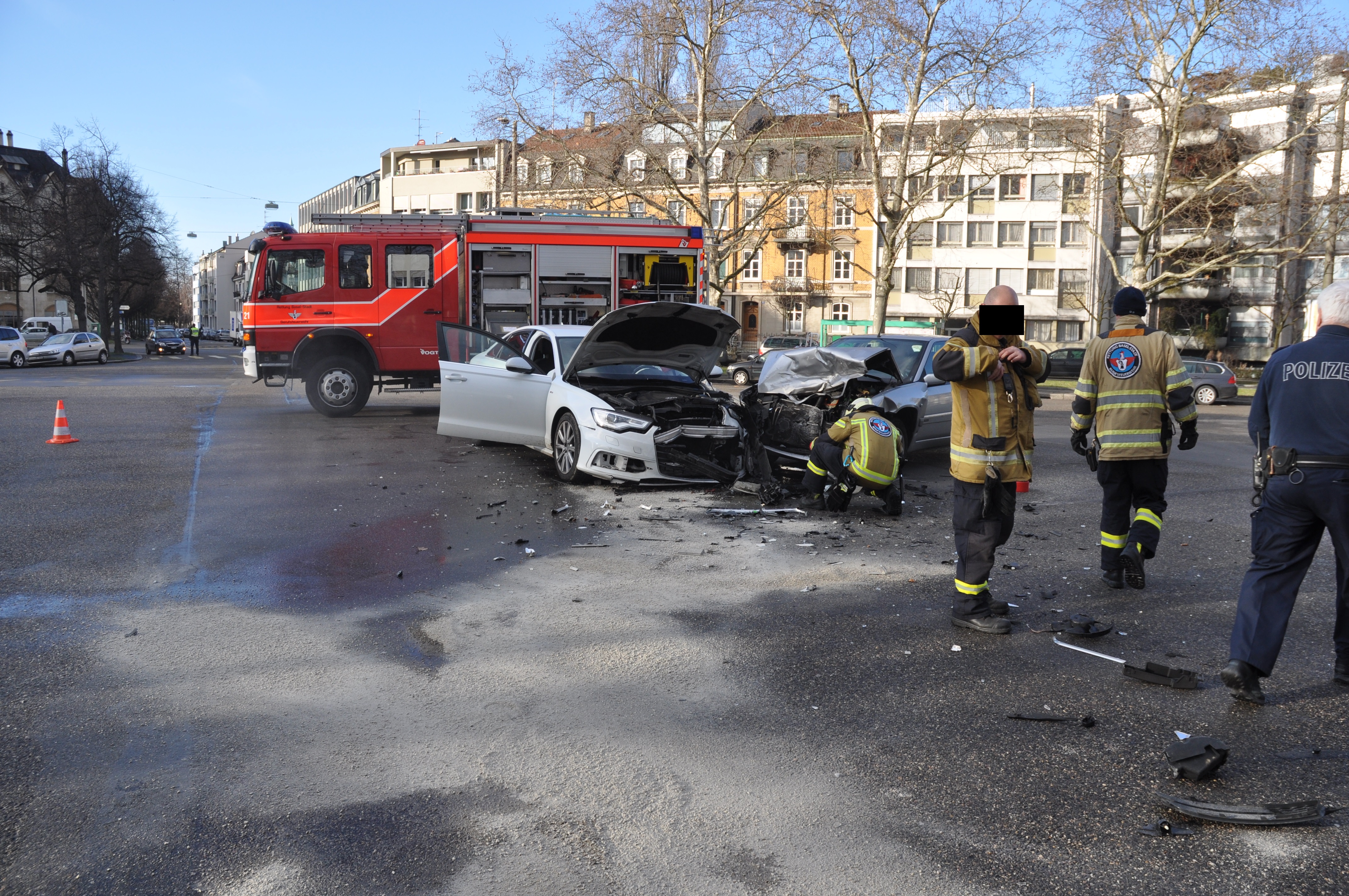 Schwerer Verkehrsunfall am 23. Januar 2016