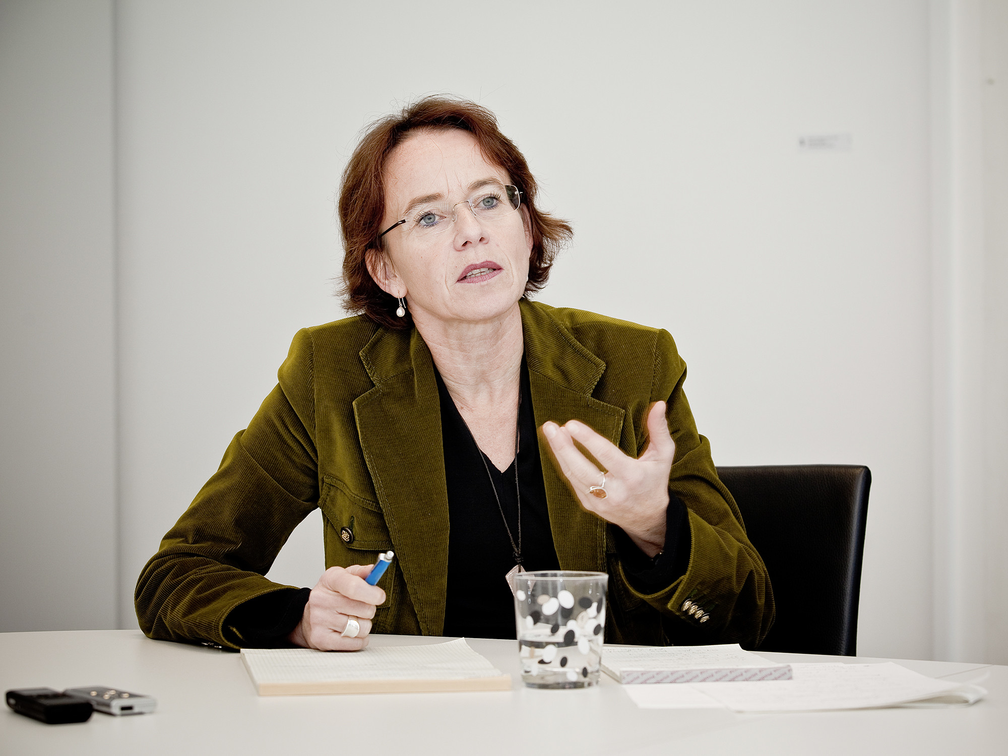 Finanzdirektorin Eva Herzog «Schlimm, wenn die Reform scheitern würde