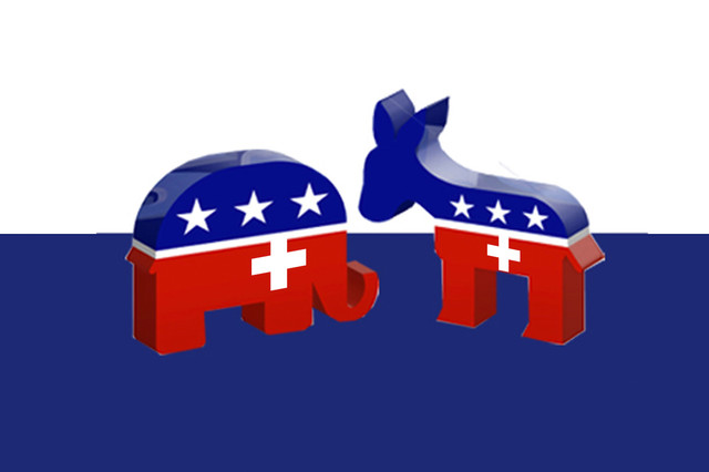 Wie viel Geld UBS, Novartis und Roche im US-Wahlkampf ausgeben class=