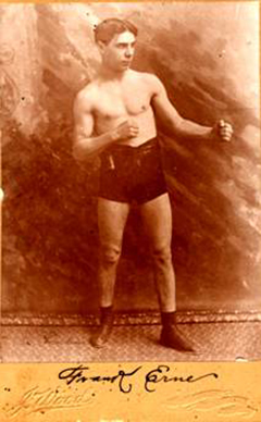 Frank Erne durfte sich 1896 als erster Schweizer Box-Weltmeister nennen.