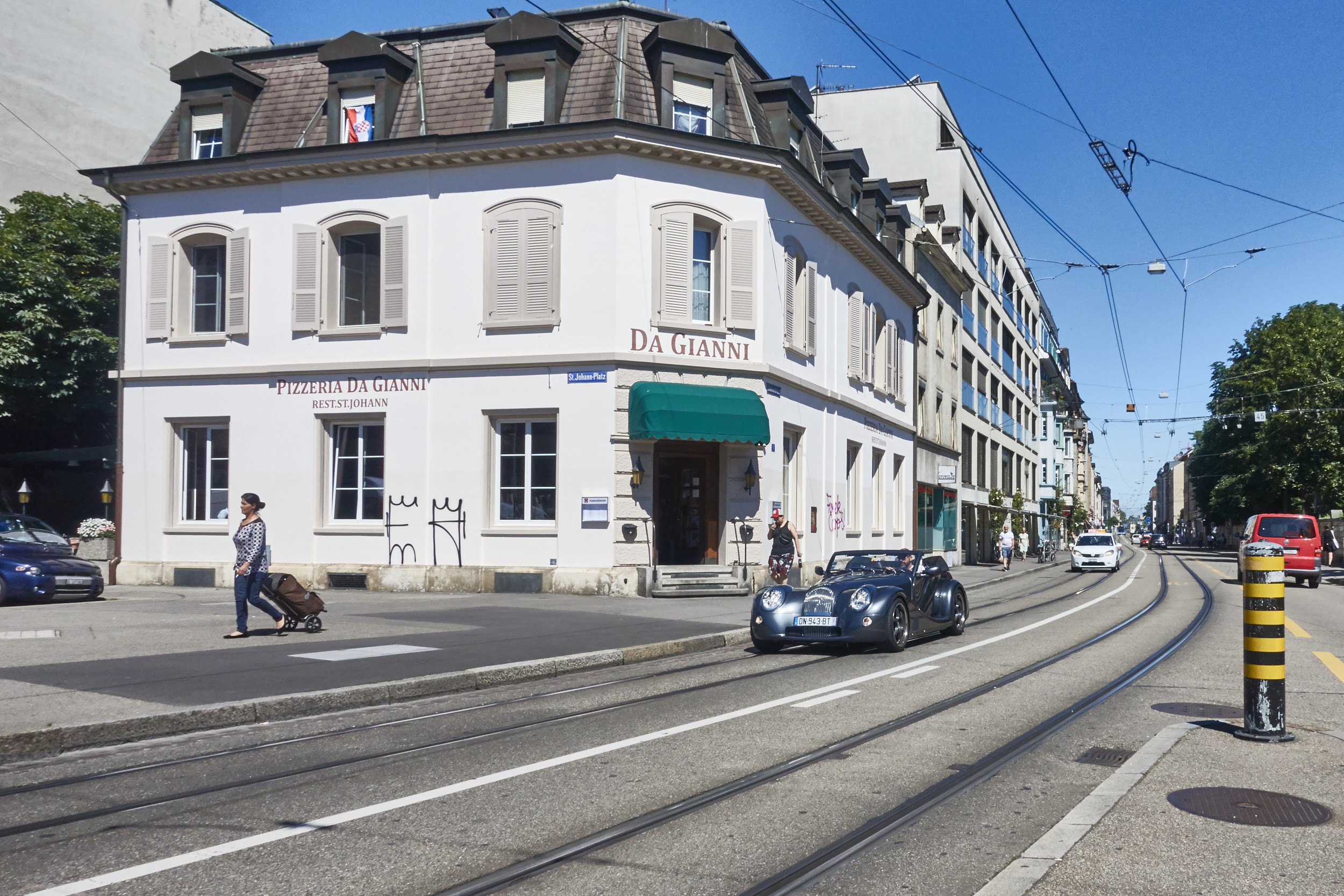 Das «Da Gianni» muss einem luxuriösen Neubau Platz machen TagesWoche