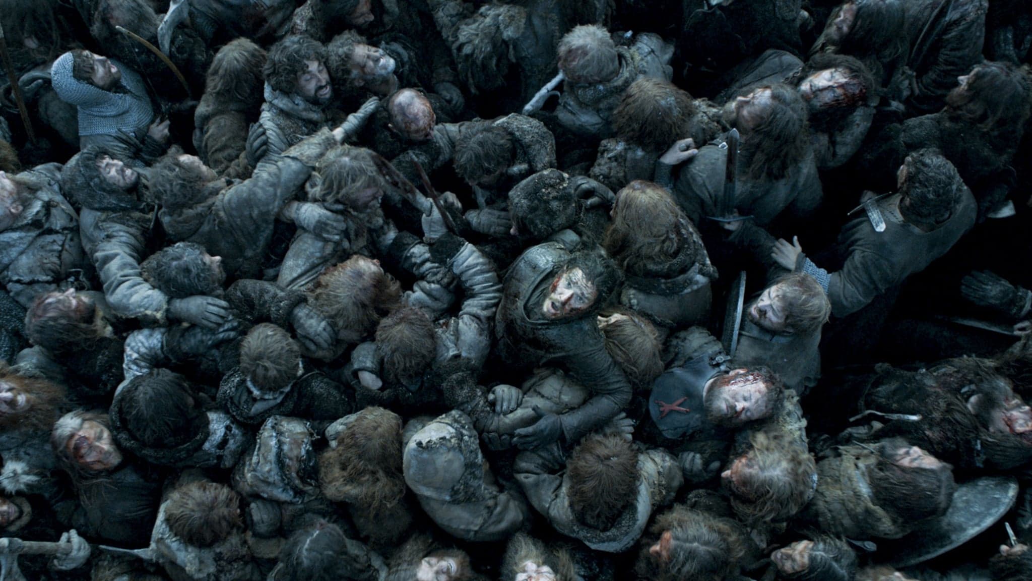 So viele Tote haben Sie noch nie gesehen: Ein ganz normaler Tag für Figur Jon Snow.