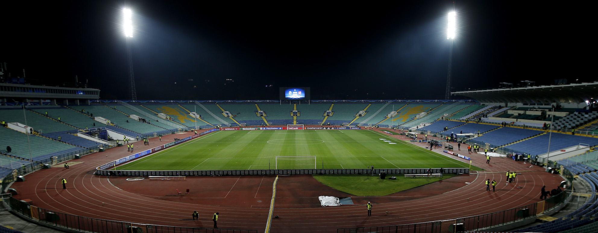 Football Soccer - PFC Ludogorets Razgrad v Arsenal - UEFA Champions League Group Stage - Group A - Vasil Levski National Stadium, Sofia, Bulgaria - 1/11/16 General view inside the stadium before the game Action Images via Reuters / Paul Childs Livepic EDITORIAL USE ONLY.