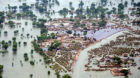 Die pakistanische Region Rohjan wurde 2010 nach schweren Regenfällen überflutet: Besonders Entwicklungsländer sind von ext