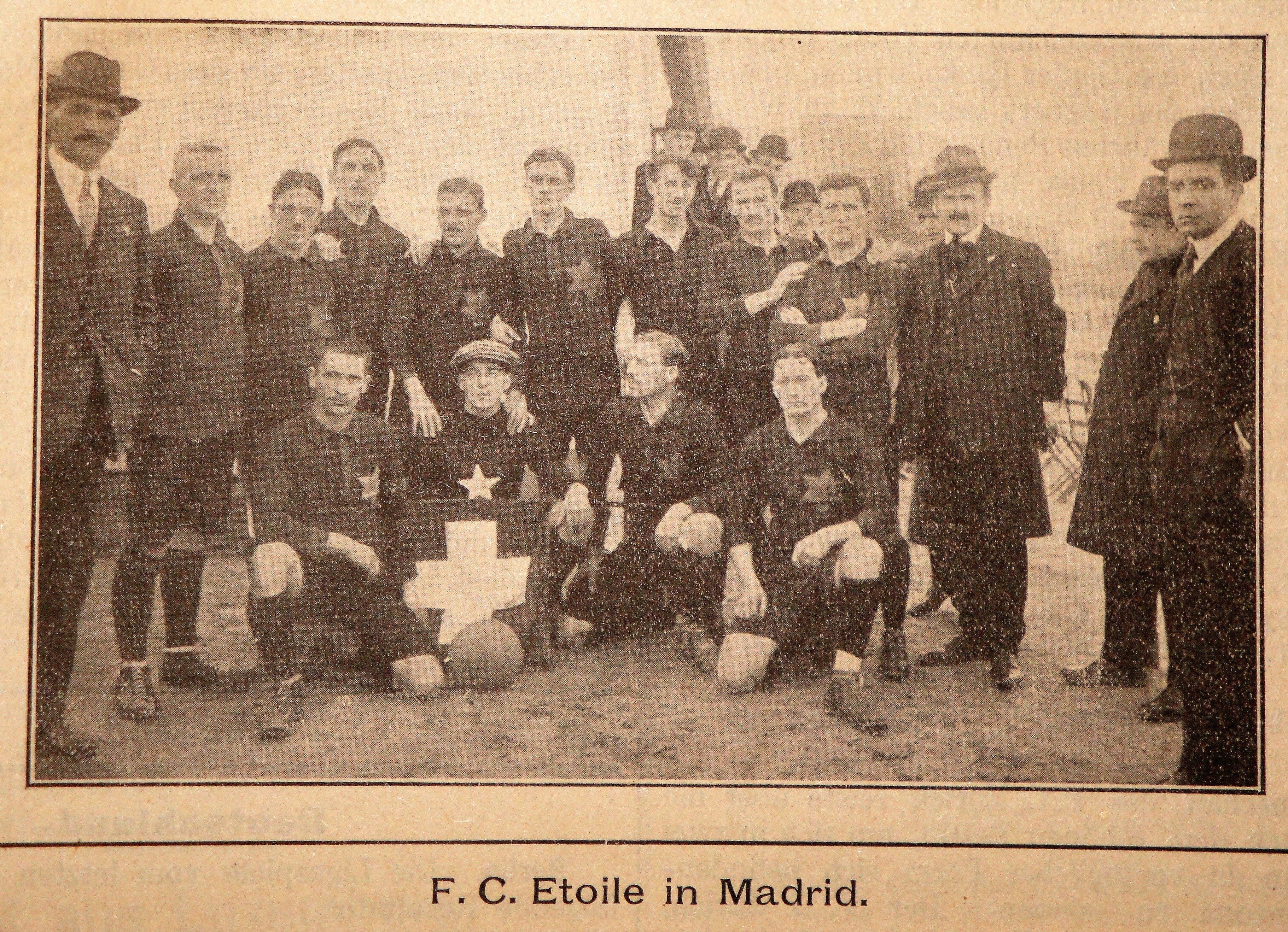 FC Basel, in Spanien 1916/17