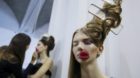 A model waits backstage during Ukrainian Fashion Week in Kiev, Ukraine February 7, 2017.  REUTERS/Valentyn Ogirenko