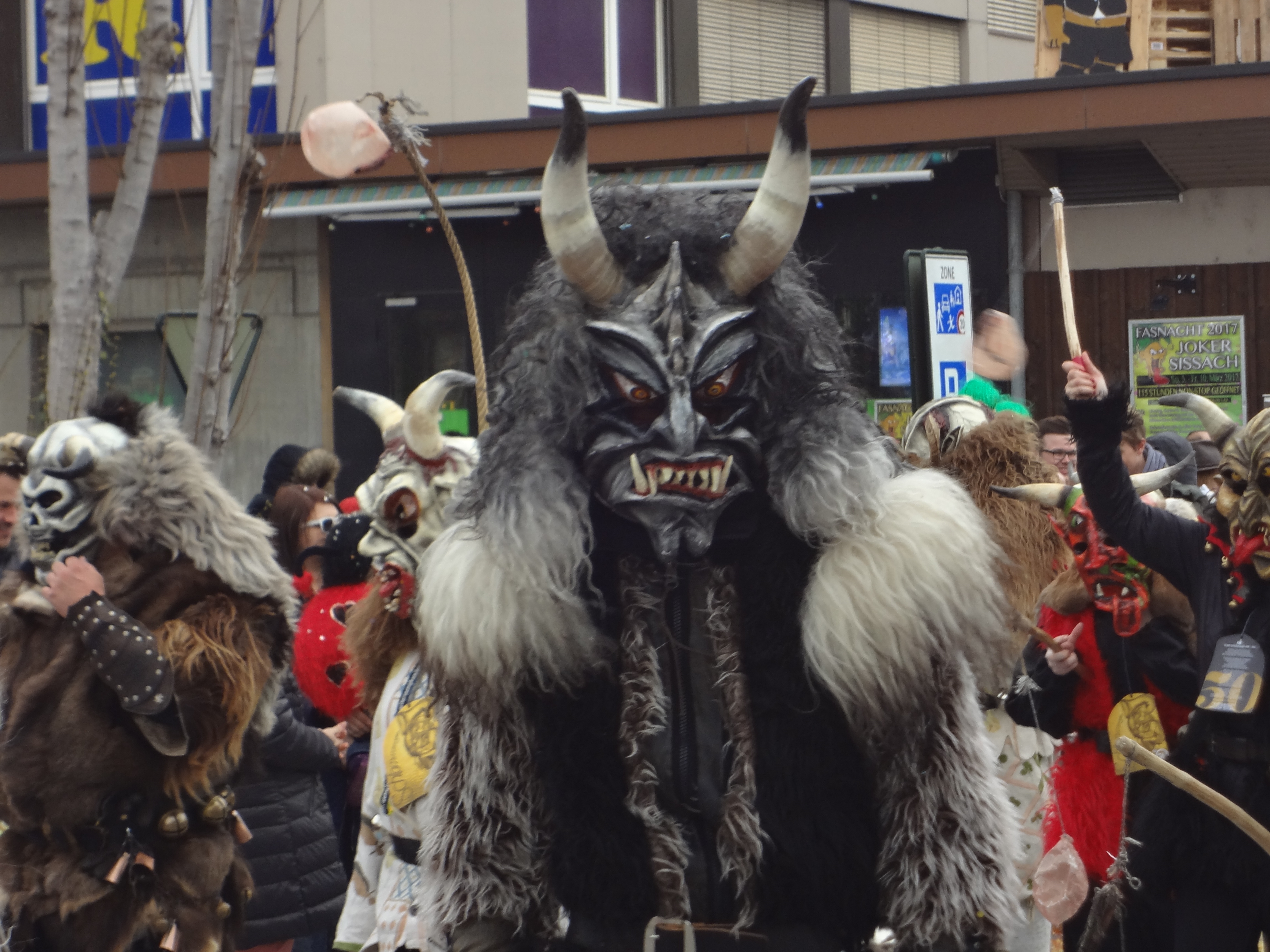 Zu Gast in Sissach: Wiler Tüüfel.