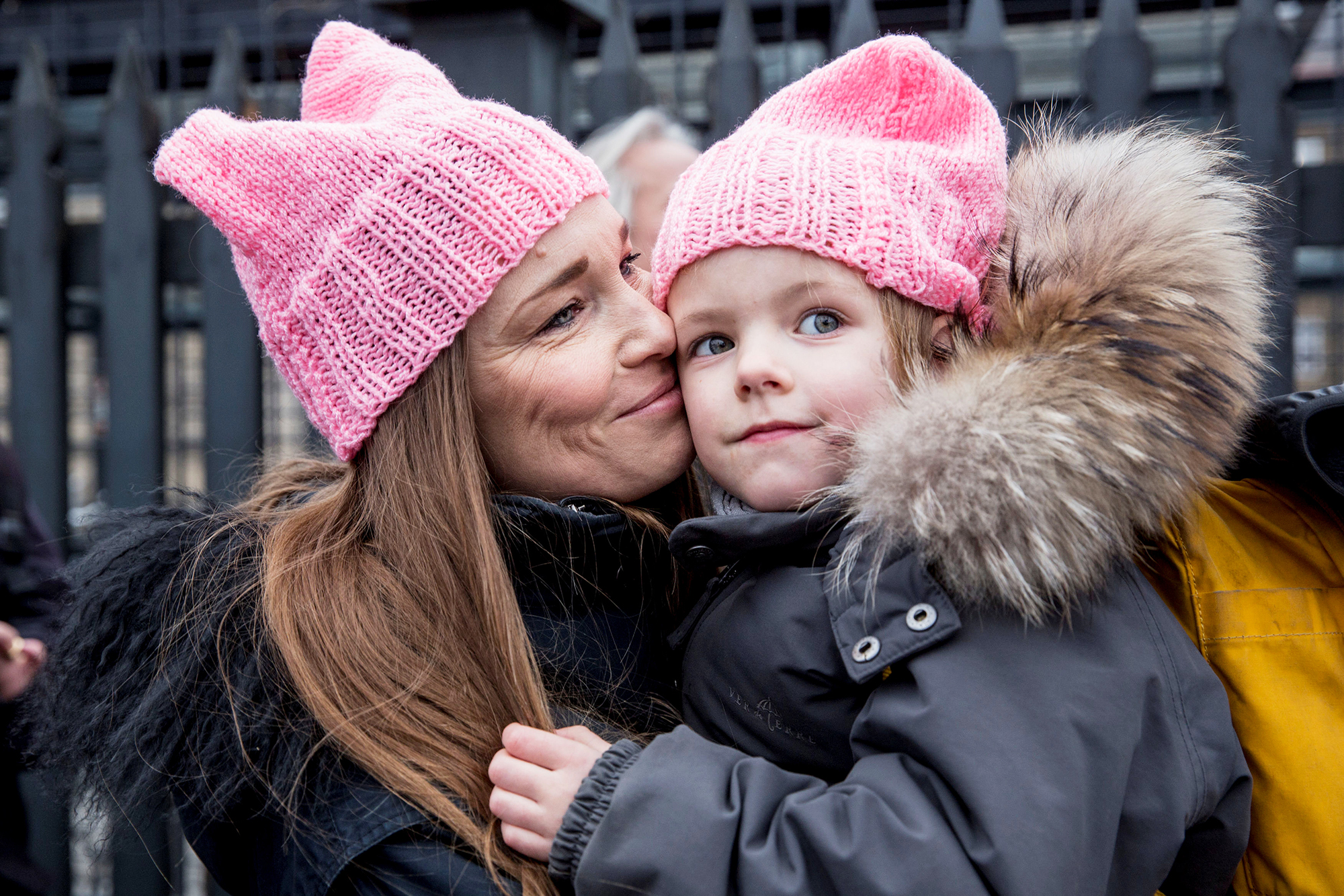 Women attend a march to commemorate International Women's Day in central Copenhagen, Denmark March 8, 2017 Scanpix Denmark/Nikolai Linares via REUTERS ATTENTION EDITORS - THIS IMAGE WAS PROVIDED BY A THIRD PARTY. FOR EDITORIAL USE ONLY. DENMARK OUT. NO COMMERCIAL OR EDITORIAL SALES IN DENMARK.