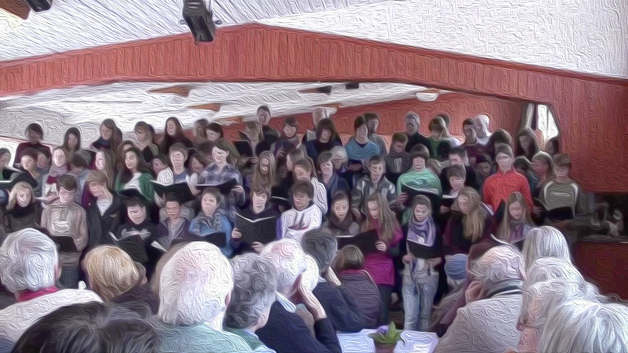 Ausgesungen: An Steiner Schulen werden musische Fächer wie Chorsingen gefördert.