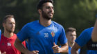 Eray Cuemart beim Trainingsstart des FC Basel 1893 auf den Trainingsplaetzen St. Jakob in Basel am Donnerstag, 22. Juni 2017.